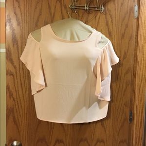 Cold shoulder top
